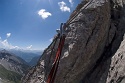 STEINSEE KLETTERSTEIG im Abstieg