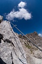 STEINSEE KLETTERSTEIG im Abstieg