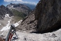 STEINSEE KLETTERSTEIG im Abstieg