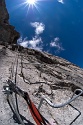 STEINSEE KLETTERSTEIG im Abstieg