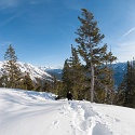 Fallergrat, Arzeinkopf, Schneeschuhwanderung