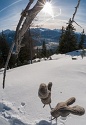 Fallergrat, Arzeinkopf, Schneeschuhwanderung