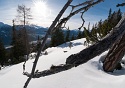 Fallergrat, Arzeinkopf, Schneeschuhwanderung