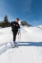 Fallergrat, Arzeinkopf, Schneeschuhwanderung