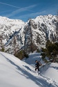 Fallergrat, Arzeinkopf, Schneeschuhwanderung