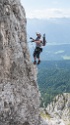 Adlerklettersteig, Karkopf 2469 m, Mieminger Kette