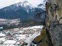 Steinwand Klettersteig Arzl Pitztal