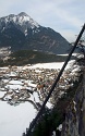 Steinwand Klettersteig Arzl Pitztal