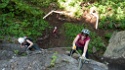 Ginzling Klettersteig, Silke, Karin, Linda, Mai 2009