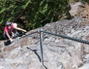 Ginzling Klettersteig, Silke, Karin, Linda, Mai 2009