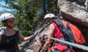 Ginzling Klettersteig, Silke, Karin, Linda, Mai 2009