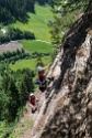 Ginzling Klettersteig, Silke, Karin, Linda, Mai 2009