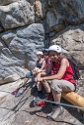 Ginzling Klettersteig, Silke, Karin, Linda, Mai 2009