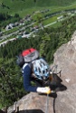 Ginzling Klettersteig, Silke, Karin, Linda, Mai 2009