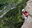 Ginzling Klettersteig, Silke, Karin, Linda, Mai 2009