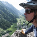 Ginzling Klettersteig, Silke, Karin, Linda, Mai 2009