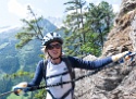 Ginzling Klettersteig, Silke, Karin, Linda, Mai 2009