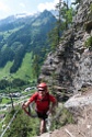 Ginzling Klettersteig, Silke, Karin, Linda, Mai 2009