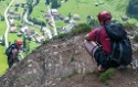 Ginzling Klettersteig, Silke, Karin, Linda, Mai 2009