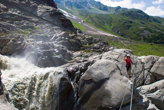 20100703145703.jpg - Optimale Verhältnisse bei Steinbock- und Murmeltier-Klettersteig