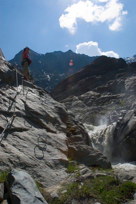 20100703150108.jpg - Optimale Verhältnisse bei Steinbock- und Murmeltier-Klettersteig