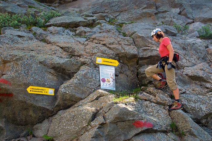 20100703150654.jpg - Optimale Verhältnisse bei Steinbock- und Murmeltier-Klettersteig