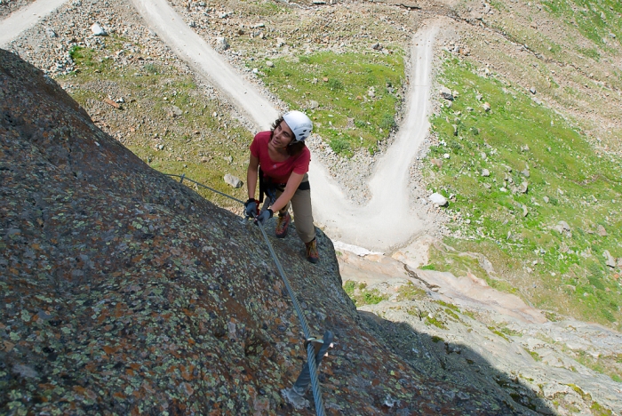 20100703142138.jpg - Optimale Verhältnisse bei Steinbock- und Murmeltier-Klettersteig