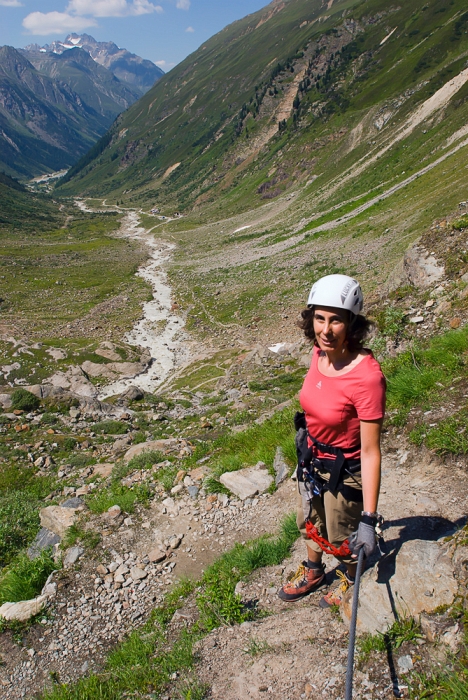 20100703150917.jpg - Optimale Verhältnisse bei Steinbock- und Murmeltier-Klettersteig