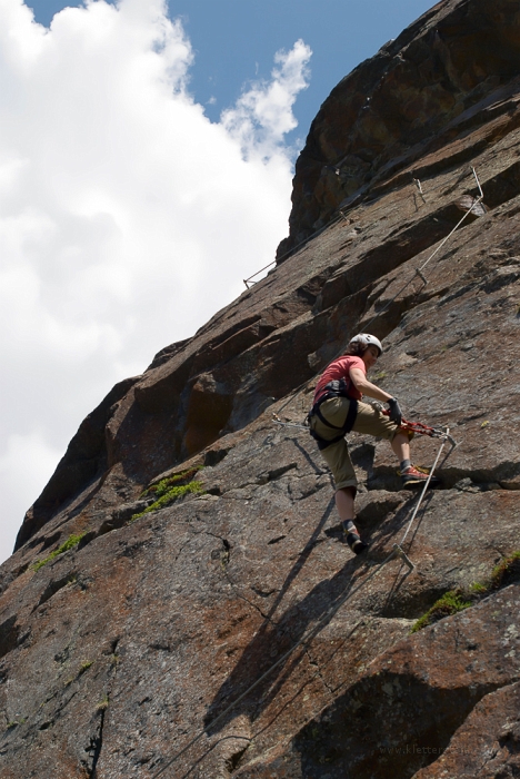 20100703152420.jpg - Optimale Verhältnisse bei Steinbock- und Murmeltier-Klettersteig