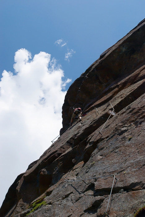 20100703152556.jpg - Optimale Verhältnisse bei Steinbock- und Murmeltier-Klettersteig