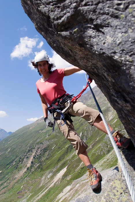 20100703154611.jpg - Optimale Verhältnisse bei Steinbock- und Murmeltier-Klettersteig