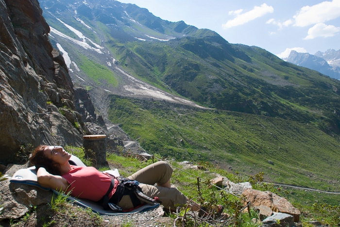 20100703162021.jpg - Optimale Verhältnisse bei Steinbock- und Murmeltier-Klettersteig