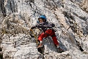 Alpspitz Ferrata, mit Christian (7 Jahre), 17. Juni 2007