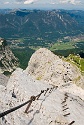 Alpspitz Ferrata, mit Christian (7 Jahre), 17. Juni 2007