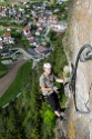 Steinwand Klettersteig