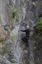 Steinwand Klettersteig