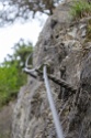 Steinwand Klettersteig Arzl