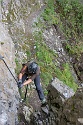 Steinwand Klettersteig