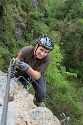 Steinwand Klettersteig