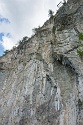 Steinwand Klettersteig