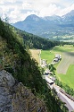 Steinwand Klettersteig