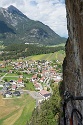 Steinwand Klettersteig